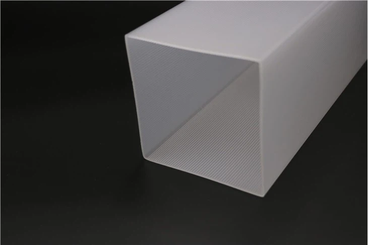Clear Plastic Rectangular Tube